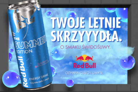 Red Bull Summer Edition digital OOH #3D